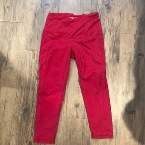 3/4 length high rise victoria secret leggings